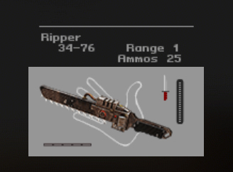 The mod author told me this unique Ripper I found was a bug, so I won't tell you where to find it. Every other Ripper in The Sum does half the damage and has a higher AP cost.